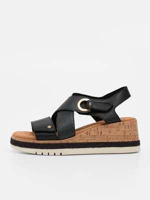 Obrázek produktu Sandály na klínu Clarks černá