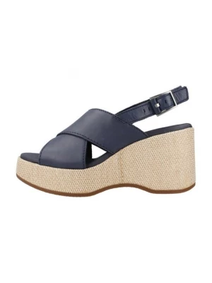 Obrázek produktu Sandály na klínu Clarks modrá
