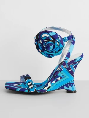 Obrázek produktu Sandály na klínu Jeffrey Campbell modrá