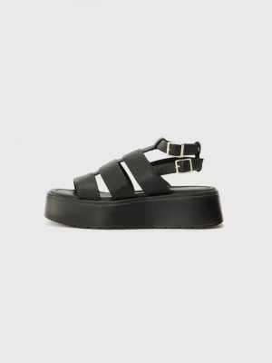 Obrázek produktu Sandály na klínu Koi Footwear černá