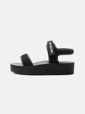 Obrázek produktu Sandály na klínu LOVE MOSCHINO černá