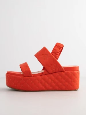 Obrázek produktu Sandály na klínu Pollini červená