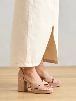 Obrázek produktu Sandály na platformě Anna Field Wide Fit By Zalando béžová