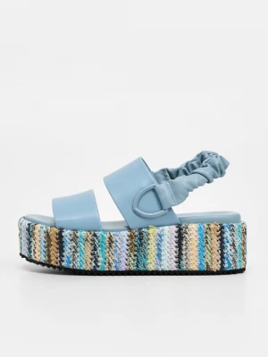 Obrázek produktu Sandály na platformě Blauer světle modrá