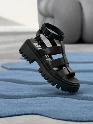 Obrázek produktu Sandály na platformě Buffalo černá