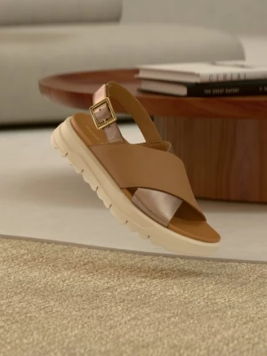 Obrázek produktu Sandály na platformě Geox béžová