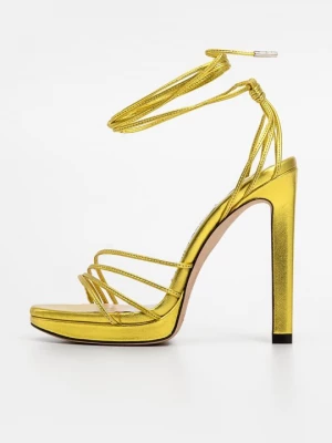 Obrázek produktu Sandály na platformě Jimmy Choo zlatá barva