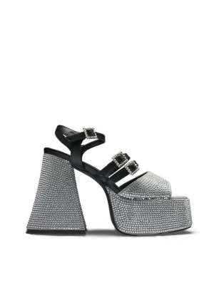 Obrázek produktu Sandály na platformě Koi Footwear stříbrná