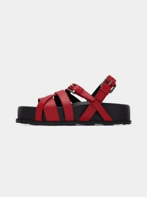 Obrázek produktu Sandály na platformě MOSCHINO červená