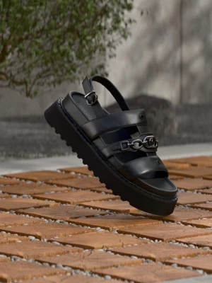 Obrázek produktu Sandály na platformě Pinko černá