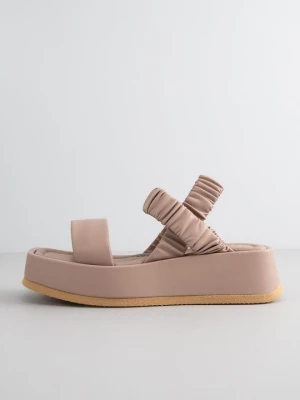 Obrázek produktu Sandály na platformě Pollini světle hnědošedá