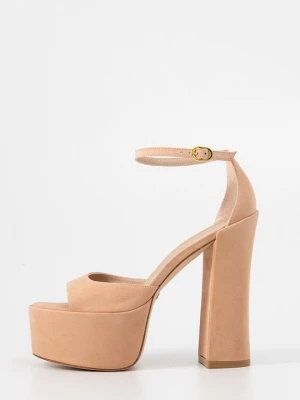 Obrázek produktu Sandály na platformě Stuart Weitzman béžová