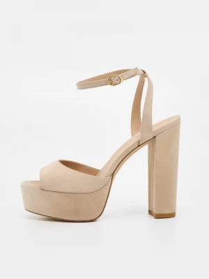 Obrázek produktu Sandály na platformě Stuart Weitzman písková