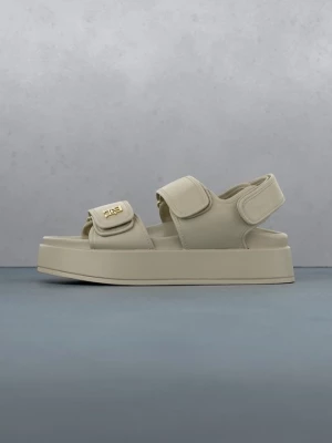 Obrázek produktu Sandály na platformě Tommy Hilfiger béžová