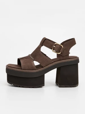 Obrázek produktu Sandály na platformě UGG tmavě hnědá