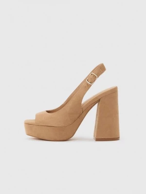Obrázek produktu Sandály na vysokém podpatku Anna Field By Zalando béžová