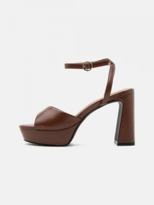 Obrázek produktu Sandály na vysokém podpatku Anna Field By Zalando hnědá