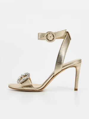 Obrázek produktu Sandály na vysokém podpatku Jimmy Choo zlatá barva