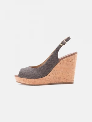 Obrázek produktu Sandály na vysokém podpatku Michael Kors hnědá