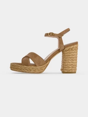 Obrázek produktu Sandály na vysokém podpatku Stuart Weitzman hnědá