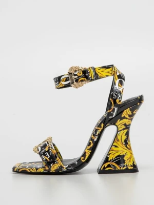 Obrázek produktu Sandály na vysokém podpatku Versace Jeans Couture černá