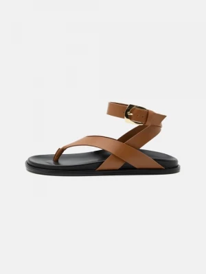 Obrázek produktu Sandály s odděleným palcem Stuart Weitzman béžová