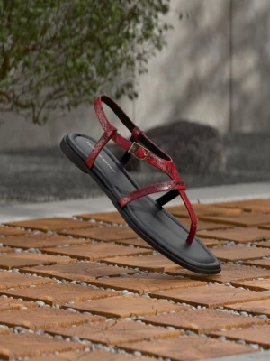 Obrázek produktu Sandály s odděleným palcem Tommy Hilfiger červená