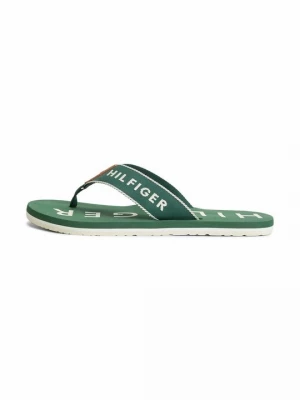Obrázek produktu Sandály s odděleným palcem Tommy Hilfiger zelená