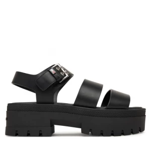 Obrázek produktu Sandály Tommy Jeans Tjw Straps Leather Max Sandal EN0EN02944 Černá