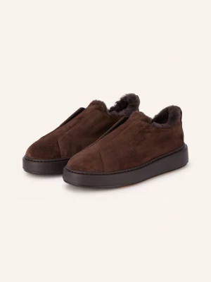 Obrázek produktu Santoni Nazouvací Tenisky Victory tmavě hnědá