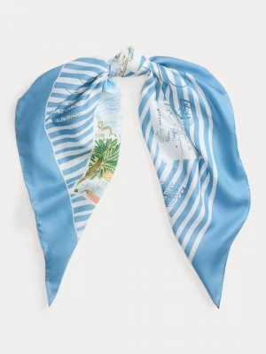 Obrázek produktu Šátek Lauren Ralph Lauren světle modrá
