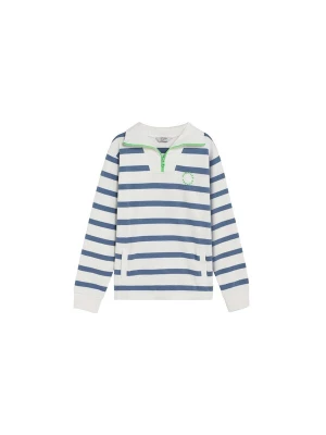 Obrázek produktu Scalpers Mikina námořnická modř / limetková / offwhite