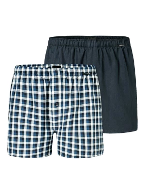 Obrázek produktu SCHIESSER Boxerky marine modrá / bílá