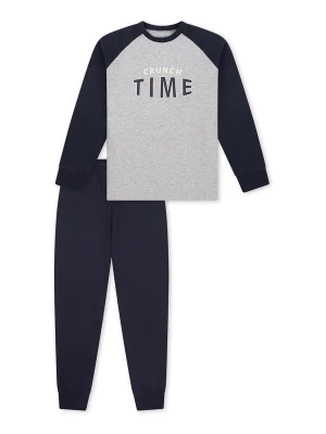 Obrázek produktu SCHIESSER Pyžamo 'Nightwear' tmavě modrá / šedý melír