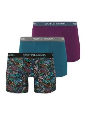 Obrázek produktu SCOTCH & SODA Boxerky tyrkysová / koňaková / petrolejová / bobule
