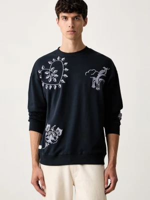 Obrázek produktu Scotch & Soda mikina pánská bavlněná námořnická modř