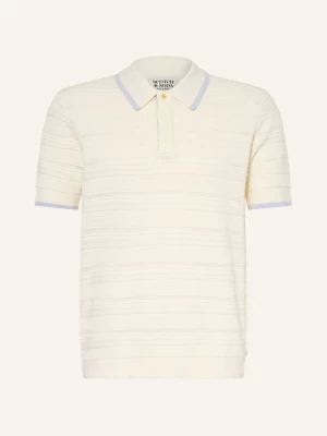 Obrázek produktu Scotch & Soda Pletená Polokošile režná / tmavě modrá
