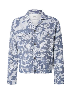 Obrázek produktu SCOTCH & SODA Přechodná bunda 'Delfts' chladná modrá / bílá