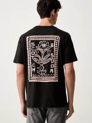 Obrázek produktu Scotch & Soda tričko pánské bavlněné černá