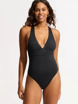 Obrázek produktu Seafolly jednodílné plavky dámské Cross Back černá