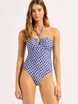 Obrázek produktu Seafolly jednodílné plavky dámské Ring Front námořnická modř