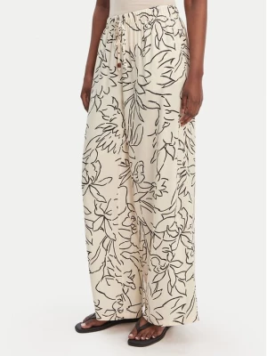 Obrázek produktu Seafolly Kalhoty z materiálu Hothouse Flowers 55631-PA Béžová Wide Leg
