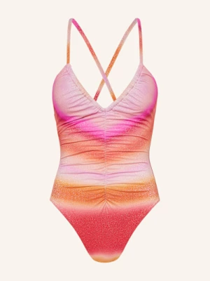 Obrázek produktu Seafolly Plavky Spectrum S Třpytivou Přízí růžová / růžová / oranžová
