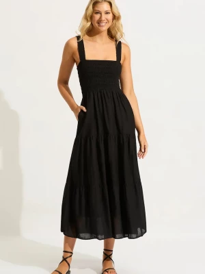 Obrázek produktu Seafolly šaty bavlněné Faithful Midi Dress černá