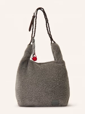 Obrázek produktu Seidenfelt Shopper Skjern šedá / tmavě hnědá