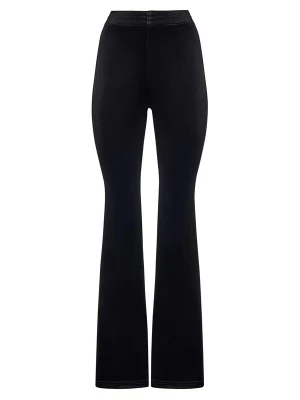 Obrázek produktu Serena Silueta Kalhoty 'Velvet flared trousers Petite' černá