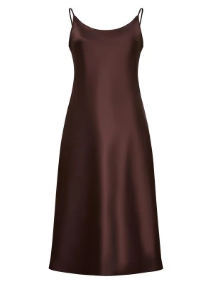 Obrázek produktu Serena Silueta Šaty 'Below the knee satin slip dress 'Grace'' čokoládová