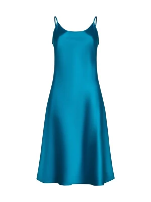 Obrázek produktu Serena Silueta Šaty 'Below the knee satin slip dress 'Grace'' tyrkysová