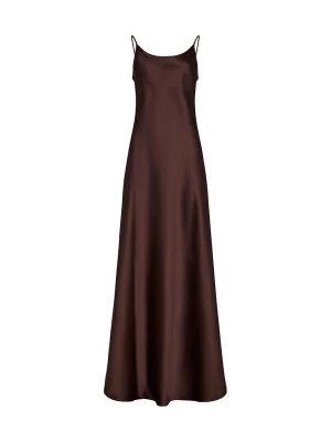 Obrázek produktu Serena Silueta Šaty 'Maxi satin slip dress 'Serene'' čokoládová
