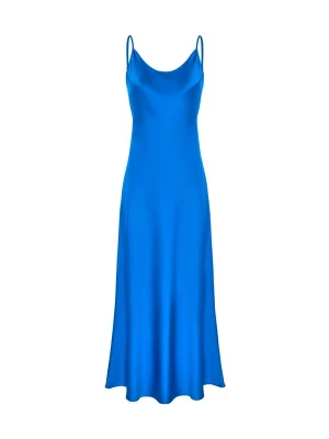 Obrázek produktu Serena Silueta Šaty 'Midi satin slip dress 'Majestic'' tyrkysová